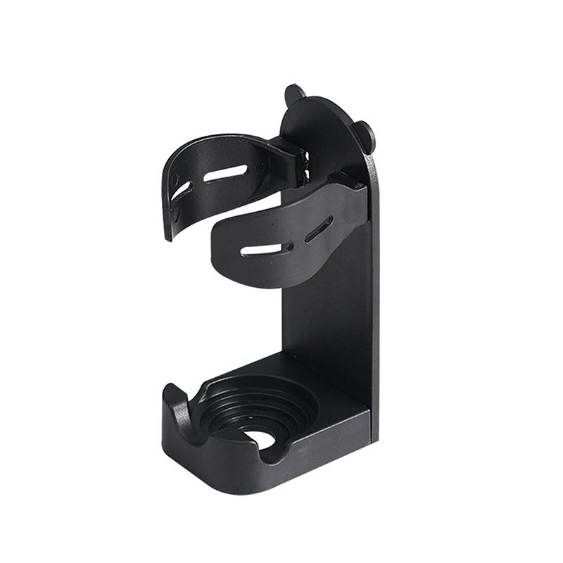 Plastic Wall Mounted Razor Rack Self-Adhesive Non Perforated Razor Holder Space Saving Adjustable Electric Toothbrush Holder