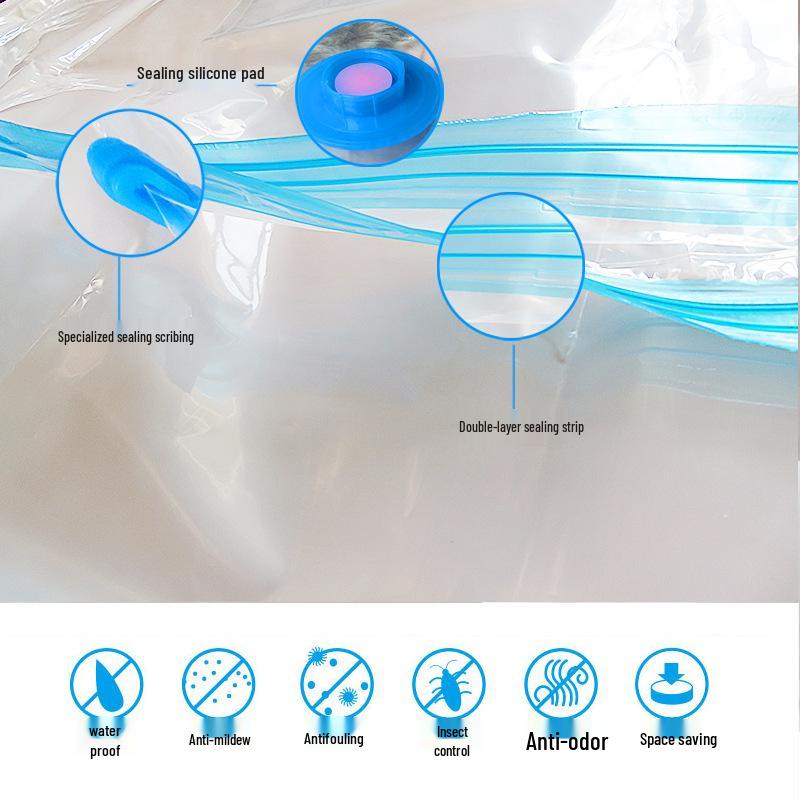 Thickened Transparent Vacuum Storage Bag for Quilts and Clothes