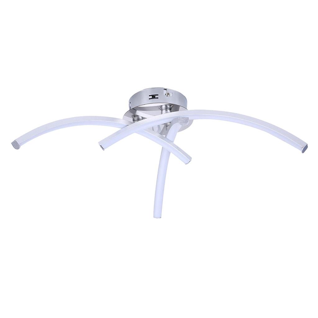 Light Lamp Pendant Fixture Chandelier Lampshade Aluminum Acrylic Soft No Flash Minimalist