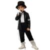 Role-Play Billie Jean Cosplay Clothes Carnival Party Black Suit Dance Costume  Kids Boys Girls