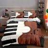Musical Instrument Motif. Bedding Duvet Cover Sets Duvet Covers Pillowcases Gifts (1 * Duvet Cover 2 * Pillowcases, Without Duvet Insert)