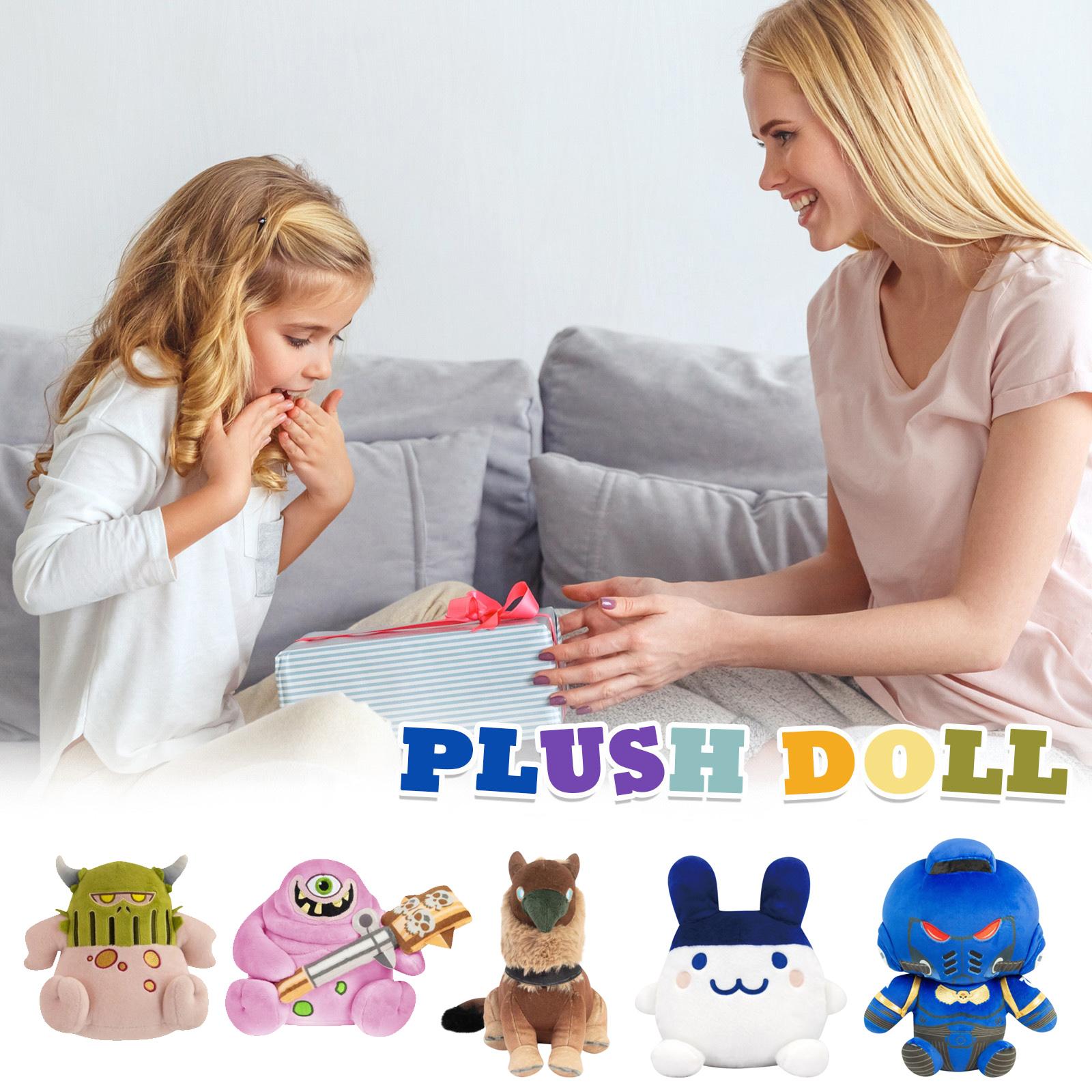 

Плюшевая кукла, Игрушка в подарок, Мультфильм, Детская тряпичная кукла, Детская подарочная подушка One Size