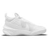 Nike Team Hustle D10 GS White Photon Dust Kids Sneakers Volt CW6735-101