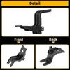 Front Bumper Filler Inner Retainer Clip for Toyota Tacoma 2012-2015 No.52531-04010 Left Right Side 2Pcs
