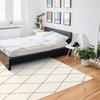 HAOCOO Washable 120 x Scandinavian Style Suitable for Hot Geometric Tatami Mat Living Room Antique Ivory Carpet, 160cm, Rug, Carpets, Pattern, Approx.