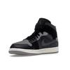 Zapatillas Air Jordan 1 Mid SE Craft Inside Out - Negro para Hombre Light-Graphite Sail Gris Cemento DM9652-001