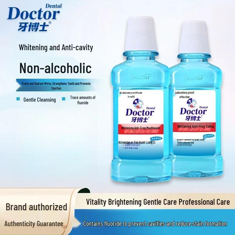 Dr. Tooth Whitening & Anti-Cavity Mouthwash