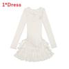 Gothic Style Dress With Abstract Print And Mandarin Collar For Streetwear Fashion
