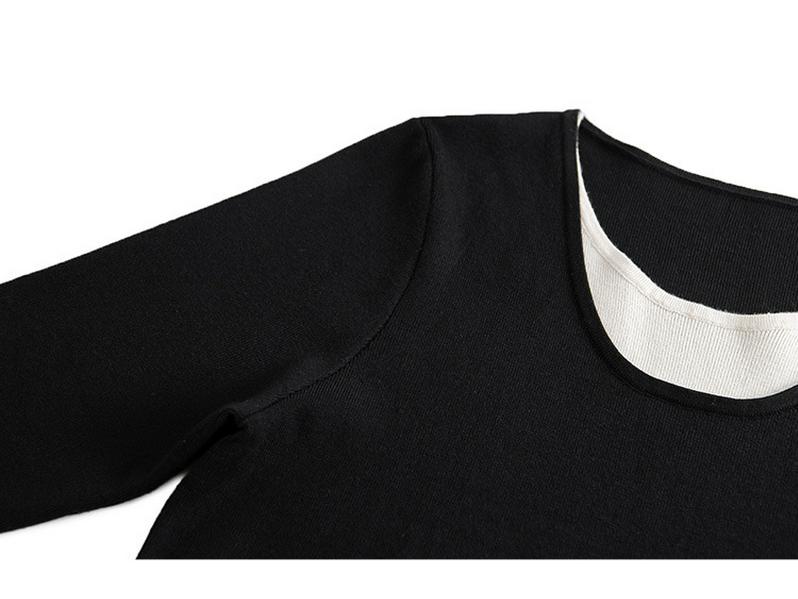 2025 Korean Style Plus Size Knit Sweater: Belly Concealing Autumn Winter Top for Women