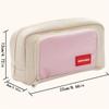 1Pc Large Opening Pencil Pouch -  Style Japanese High - Value Student Stationery Storage Bag