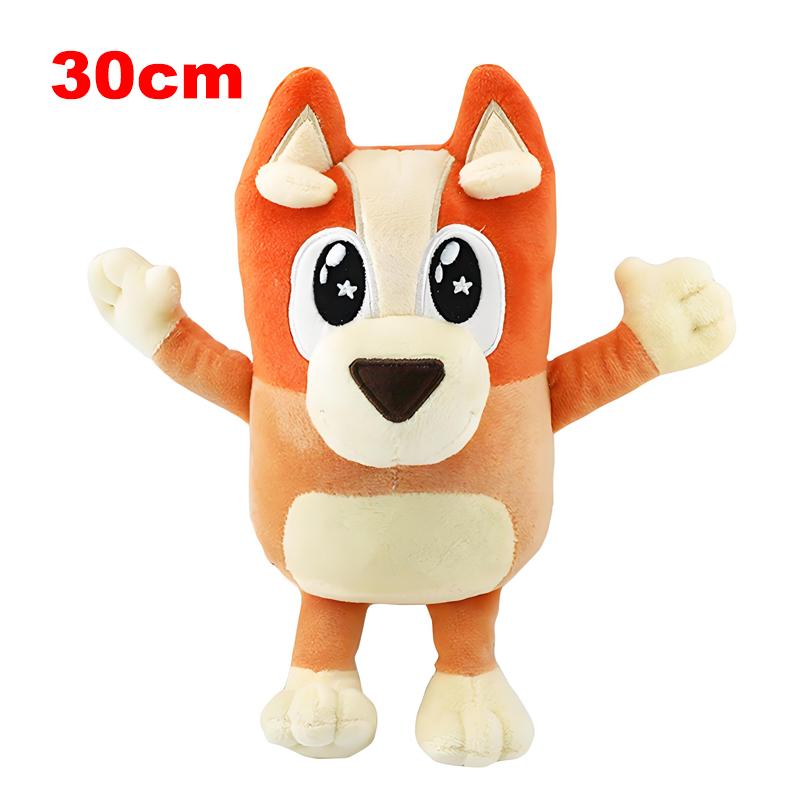 20/30CM Bluey Und Bingo Plüschtiere Glänzendes Sternenauge Bluey Bingo Anime Plüschtiere Stofftiere Geburtstag Weihnachtsgeschenk Für Kinder