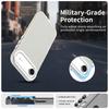 For iPhone 17 Air Case PC+TPU+PET Matte Anti-Drop Phone Back Cover