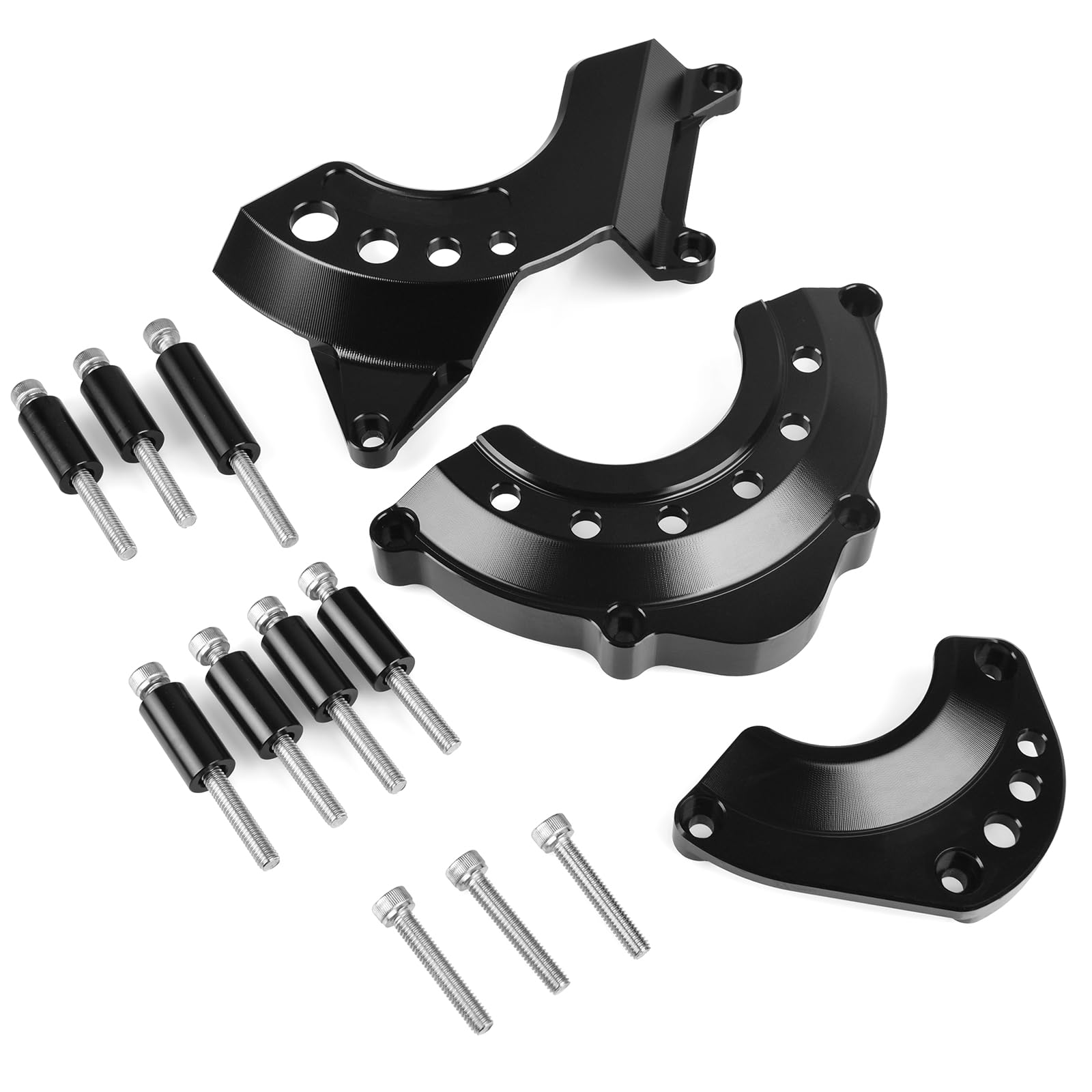 

Engine Start Guard Crash Protector for Z900 Z900RS Z900RS Cafe Engine Case Cover Protection Pad / / (2018–2025) (Black) [Used] чёрный