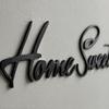 PVC Wall Sticker Decals Black Home Decor Stickers Decorative Wall Letter Stickers  Entryway Decor