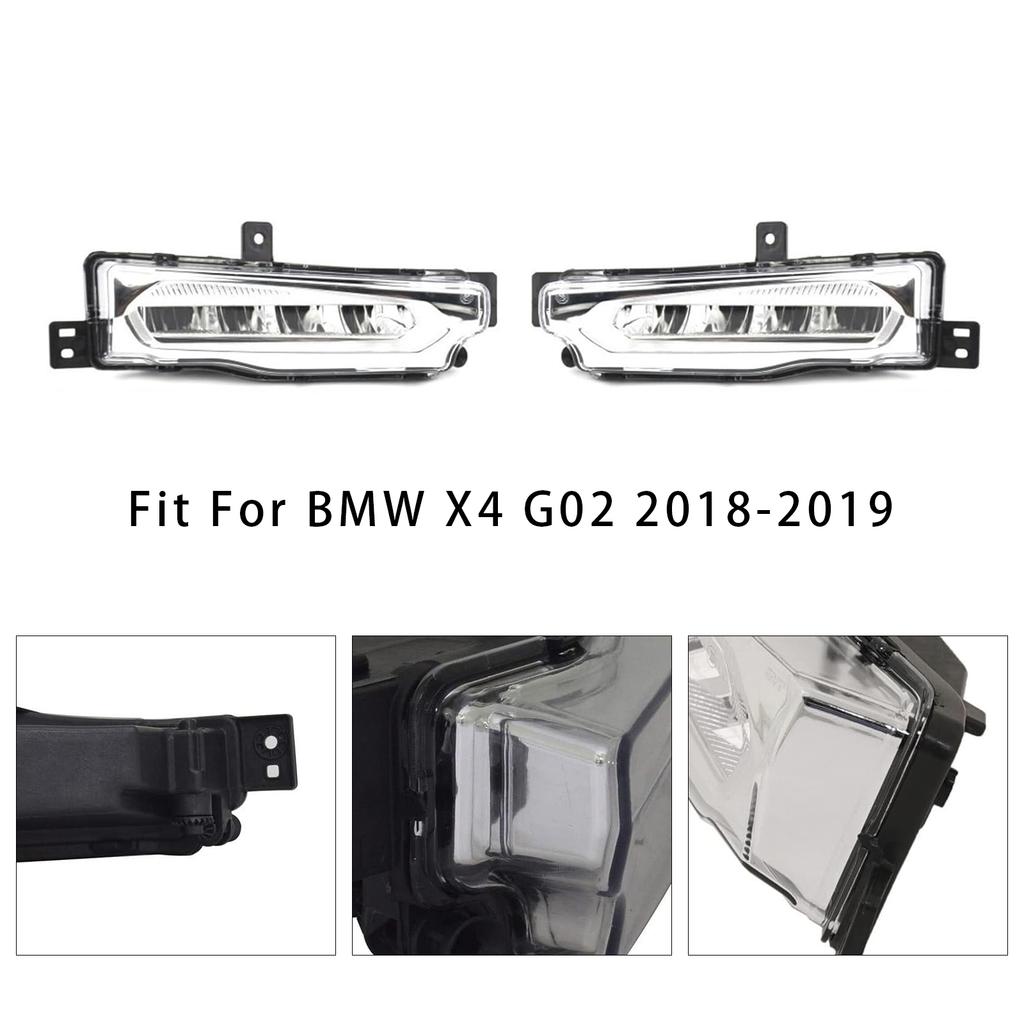 LED Front Bumper Fog Lights For BMW X3 G01 G08 X4 G02 2018-2019 63177412528
