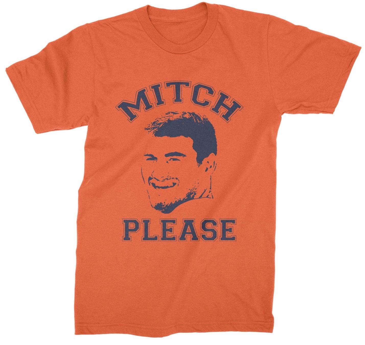 Mitch Please Shirt Funny Trubisky Football TShirt Chicago Quarterback Tee L