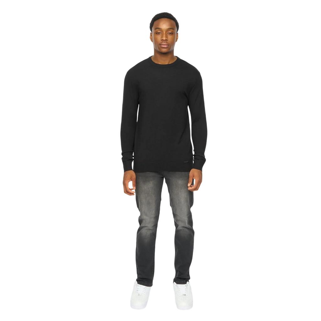 Duck and Cover Mens Consenza Knitted Crew Neck Sweatshirt