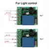 Smart Home 433Mhz DC 12V 1CH Wireless Remote Switch Relay Receiver Transmitter Universal Remote Control Switch Module and RF Transmitter Remote Contr