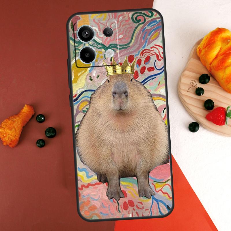 Capybara Cute Case For Xiaomi Redmi Note 14 13 Pro 9 10 11 12 Pro 10S 11S 12S Redmi 14C 13C 10C 12C Coque