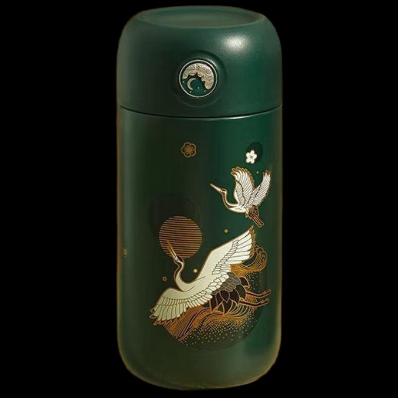 

Wushshengwu Chinese Style Shake-to-Warm Thermos