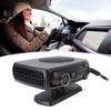150W 24V Car Heater Defrosting with Cooling Function Black Electric Heater Fan Plug in Cigarette Lighter