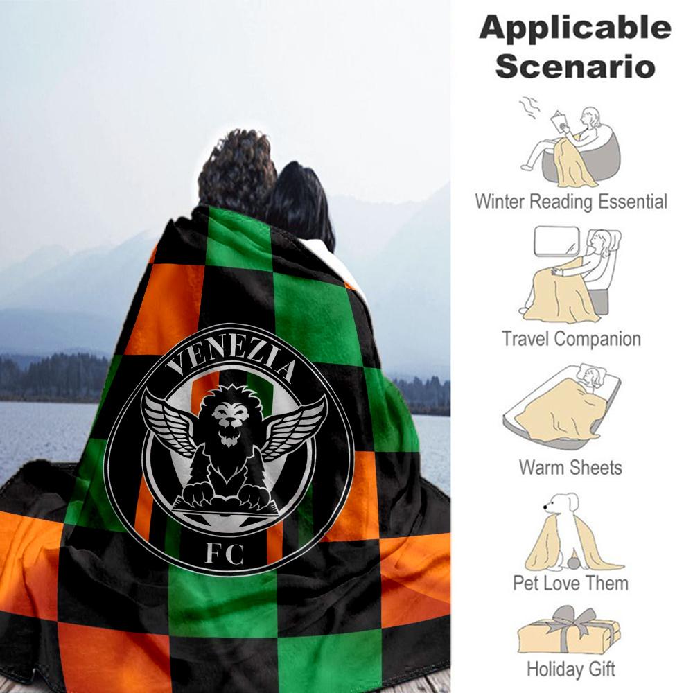 Venezia Fc Blanket, High quality Comfortable for All Seasons, Home Decor, Warmth and Comfort