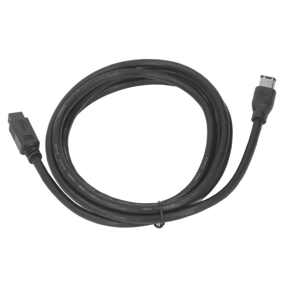 IEEE1394 Firewire DV Cable 800Mbps 9 Pin To 6 Pin Male To Male Firewire DV Cable for Camcorder Digital Camera Printer