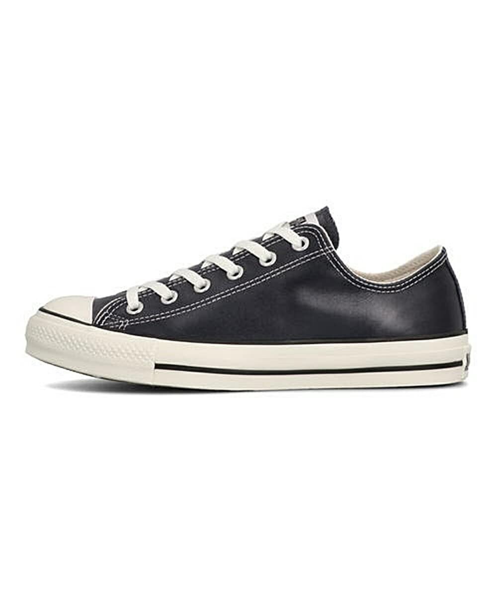 All Star Olive Green Leather OX (R)