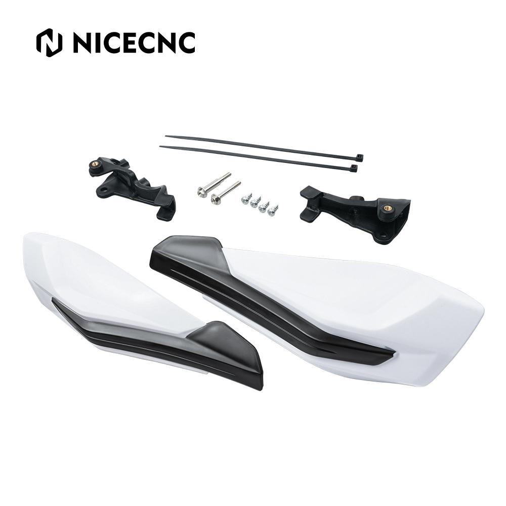 NICECNC Для KTM EXC 300 TPI EXC 450 SX125 EXCF 350 SXF 450 SX XC XCF XCW EXC-F EXC Six Days 2014-2023 Защита Руля Защита Рук белый