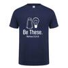 Sei dieses Salz und Licht Christlich Matthäus 51316 T-Shirt Mann Frau Hip Hop Kurzarm Rundhals Baumwolle Lustiges T-Shirt Tshirt