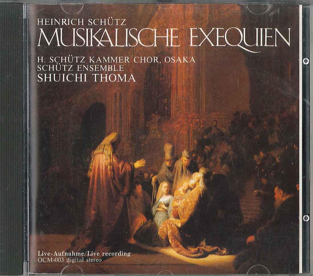 

CD SHUICHI THOMA - Musikalische Exequien OCM003 OCM Japan Classical Used