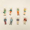 10/100pcs Mixed Color Model Building People Figures 1:30 1:100 1:200 Scale Simulation Doll