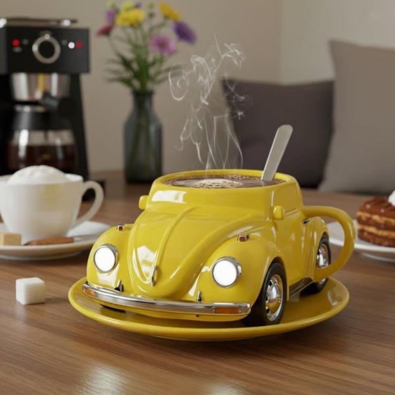 Engine V Cup V Creative Mug Resin Crafts High-end Niche Mechanical Engine Ornament