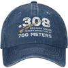 Funny Hat 308 Because Rocks aren't Effective at 700 Meters Hat Women Dad Hats Fashionable Hats