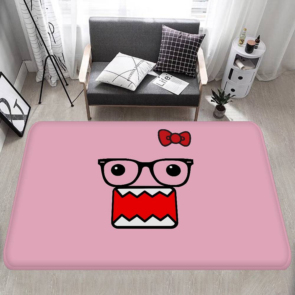 Cartoon D-Domo K-Kun Bathroom Mat Anti-slip Absorb Water Long Strip Cushion Bedroon Mat Welcome Doormat