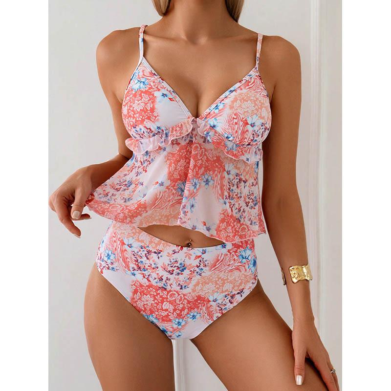 Bikini Multi-piece Swimsuit Women's Beach Hot Spring Swimsuit