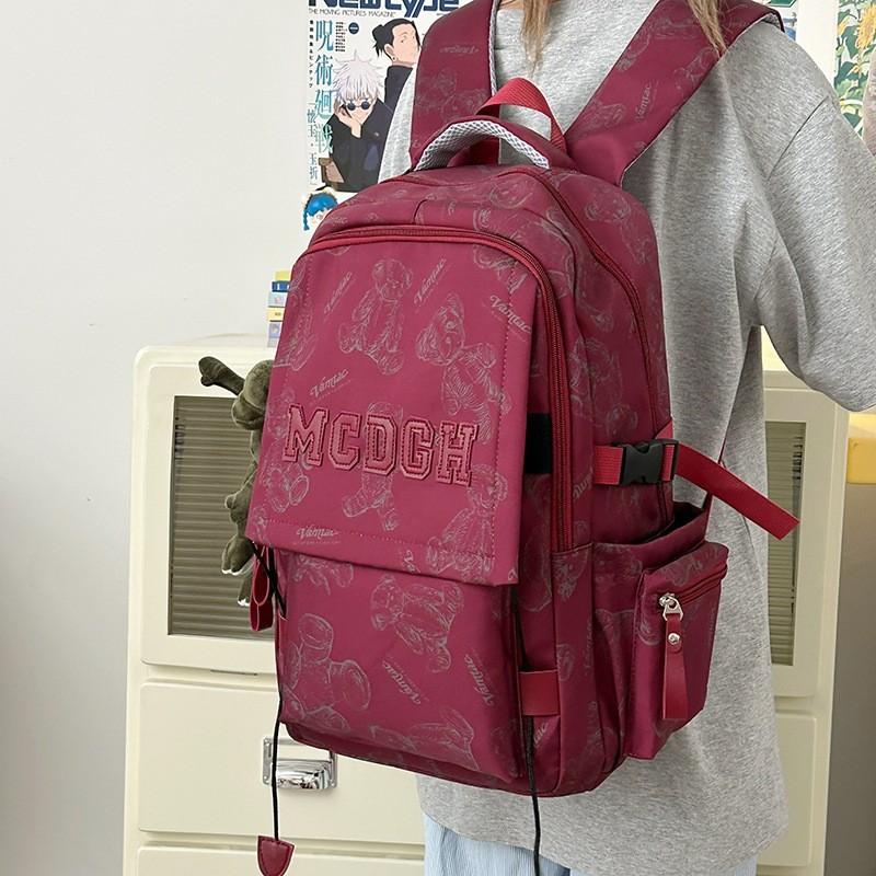 Travel Polyester Multicolor Pack With Breathable Back System For Student College