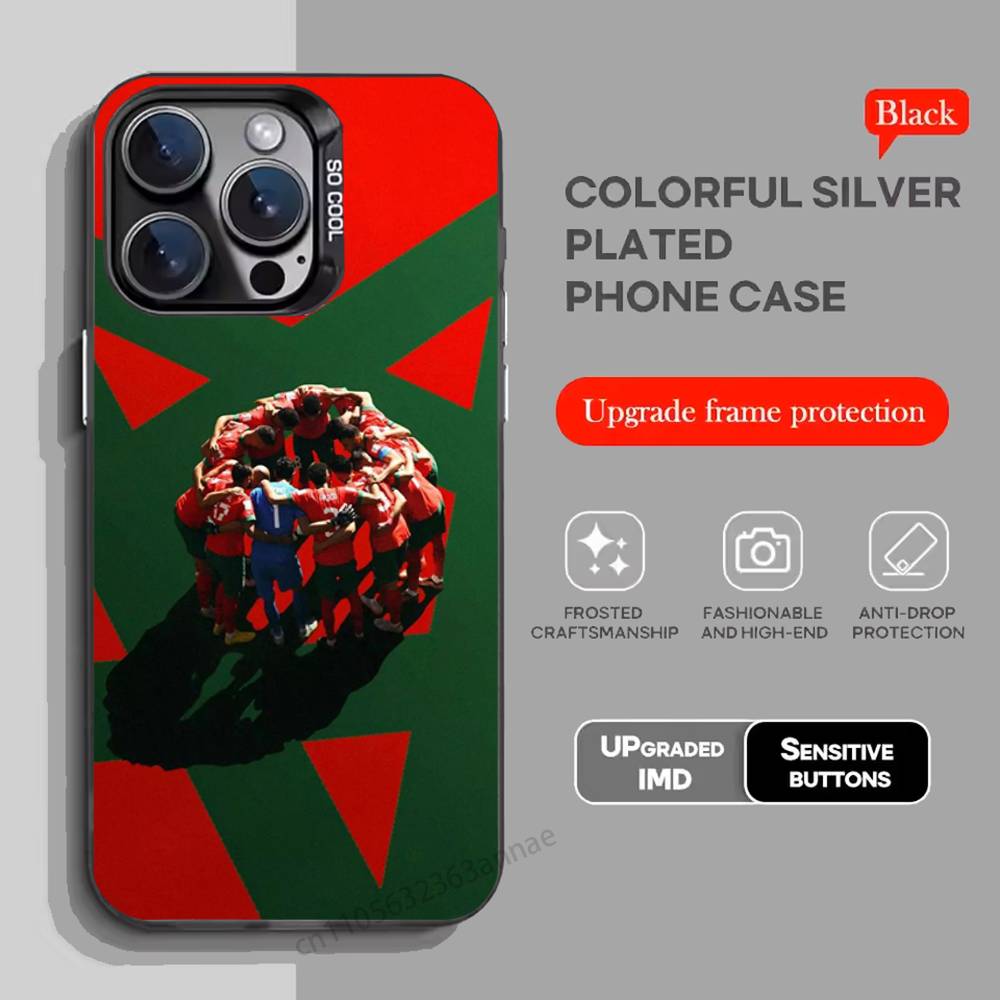 Morocco Flag phone Case for iPhone 17 11 12 Pro Max Plus Mini Air SE  16e 14 15 16 13 Soft Shell