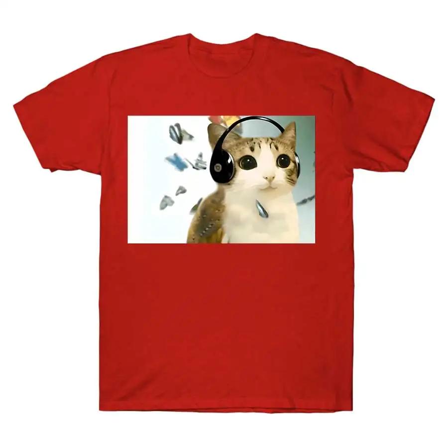 Katze Eule Verfluchtes Internet Meowl Meme T-Shirt Für Männer Frauen T-Shirts Kurzarm Oberteile 1012-2