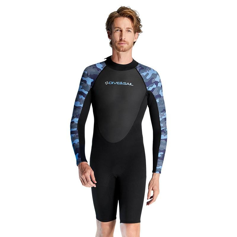 Mens 2mm Full-Body Wetsuit Long Sleeve