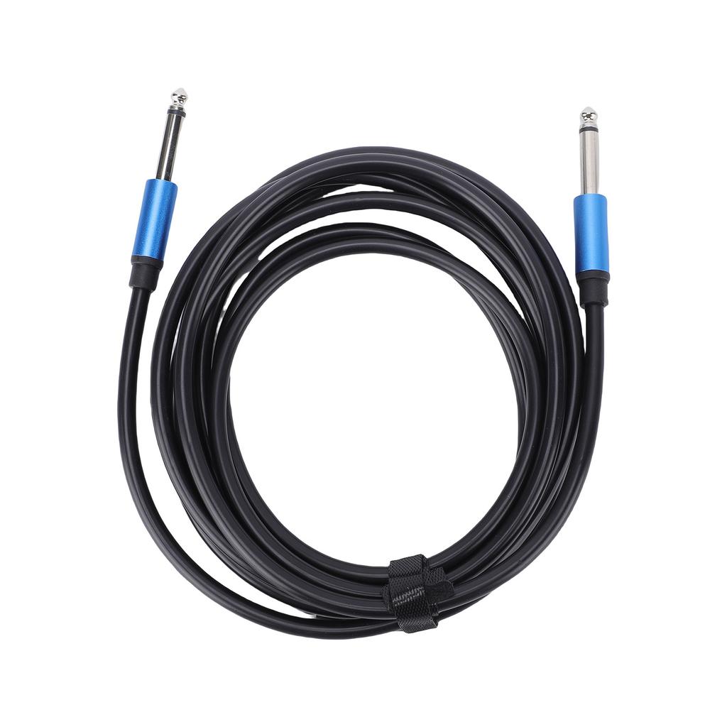 Guitar Cable 6.35mm Mono Sound Cable Dual Straight Plug Professional Copper   Waterproof for Music Instrument Stage Performance