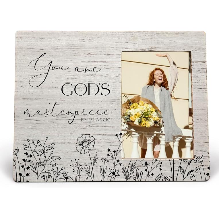 You Are God s Masterpiece Picture Frames, Ephesians 2:10 Picture Photo Frame, Christian Gifts, Bible Gifts, pirational Quote Picture Frames,