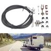 Parking Brake Cable 330‑9371 Emergency Brake Cable Universal for Internal Drum Parking Brake Assemblies Brakes