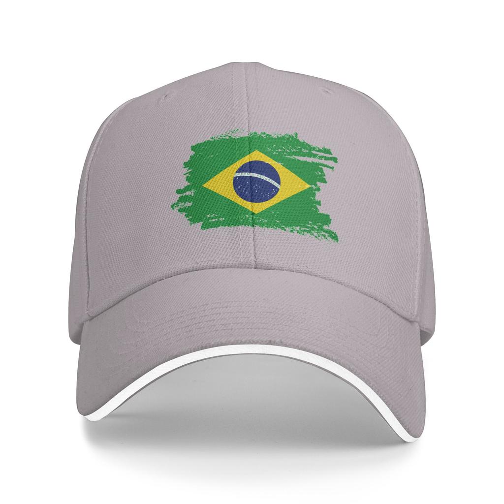 Custom Fashion Flag Of Brazil Baseball Cap Women Unisex Adjustable Brazilian Proud Dad Hat PerforUnisexce