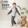 Yingbolun Children's Pajamas Boys' New Spring and Autumn Cotton Boys' Long-sleeved Home Clothes Set for Middle Aged Children