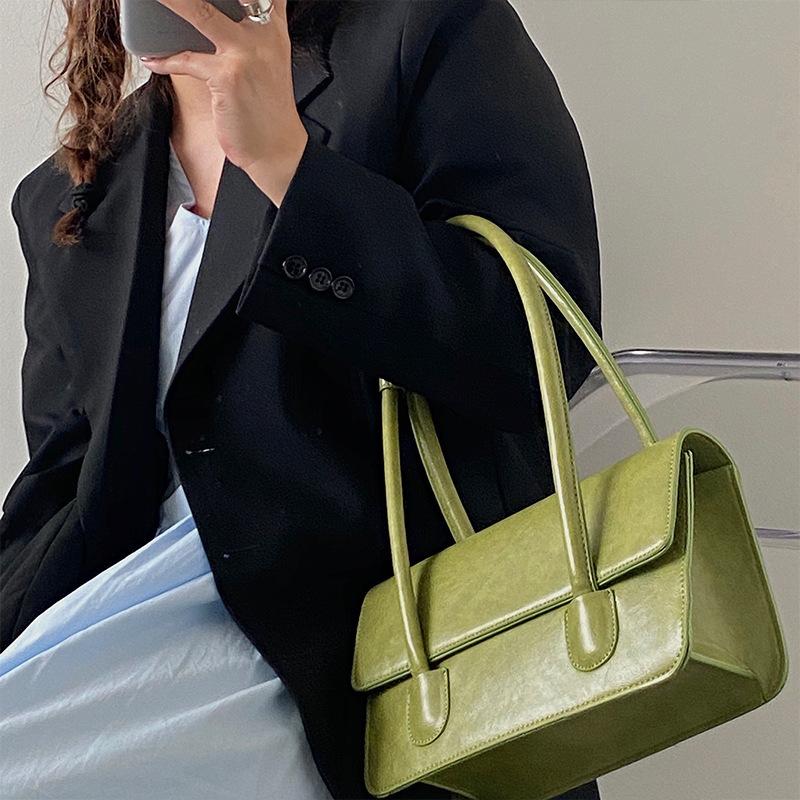 

Зимняя сумка женская Ins новая корейская сумка в стиле ретро из искусственной кожи на одно плечо женская сумка