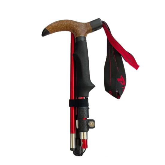 

Trekking Poles Flexible Anti-rust Accessory Four-section Telescopic Trekking Poles for Outdoor