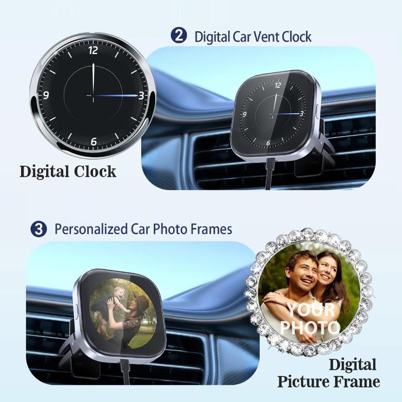 Wired To Wireless CarPlay Converter, Car Smart Connectivity and Entertainment System Adapter, Upgraded Air Freshener Clip