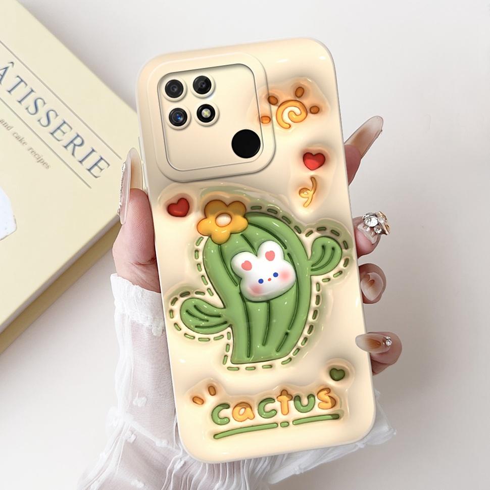 For Realme Narzo 50A Case Silicone Soft TPU Shockproof Cartoon Pattern Phone Casing For Realme Narzo50A  RMX3430 Case Back Cover