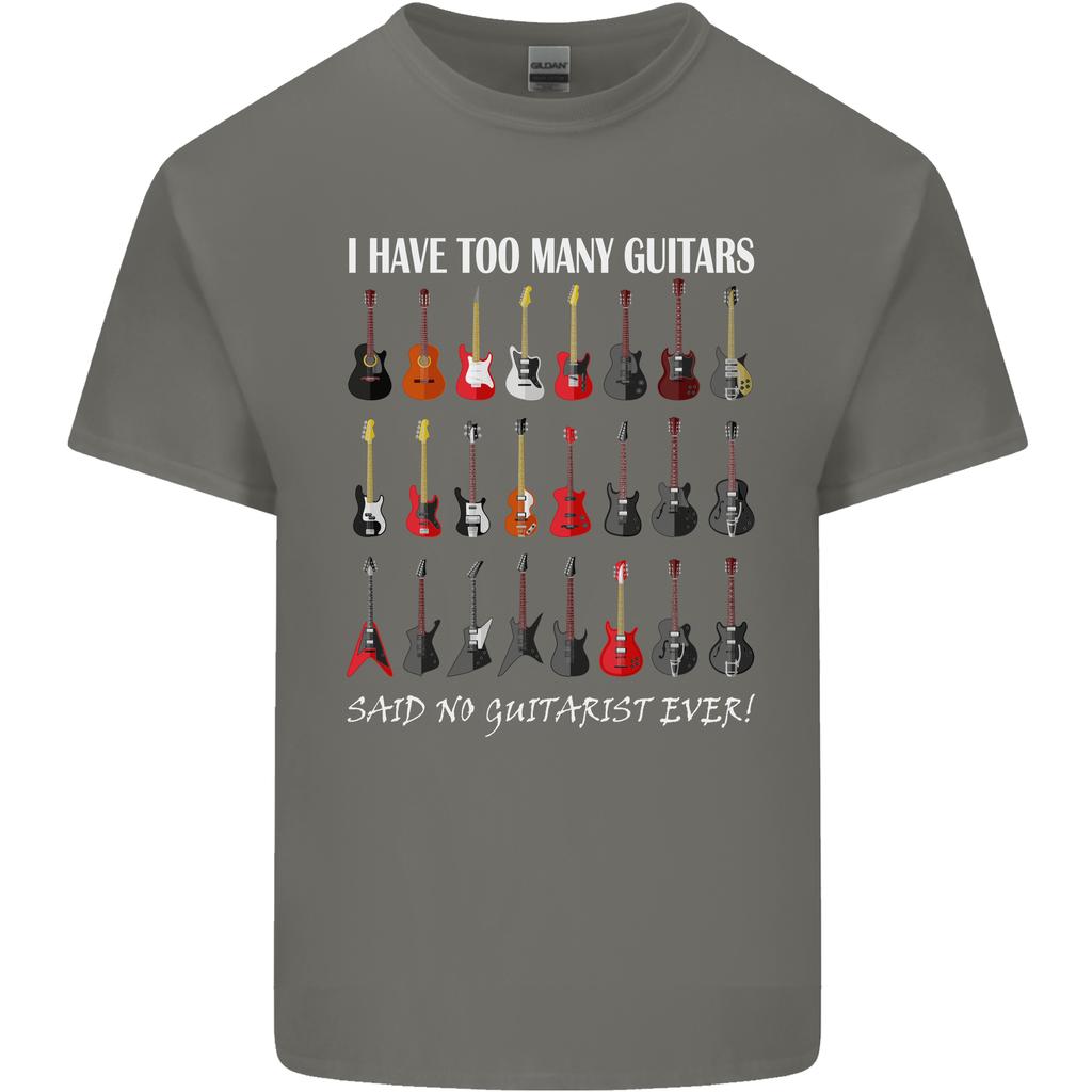 I Have Too Unisexy Guitars Guitarist Acoustic Unisexs Light Cotton TShirt